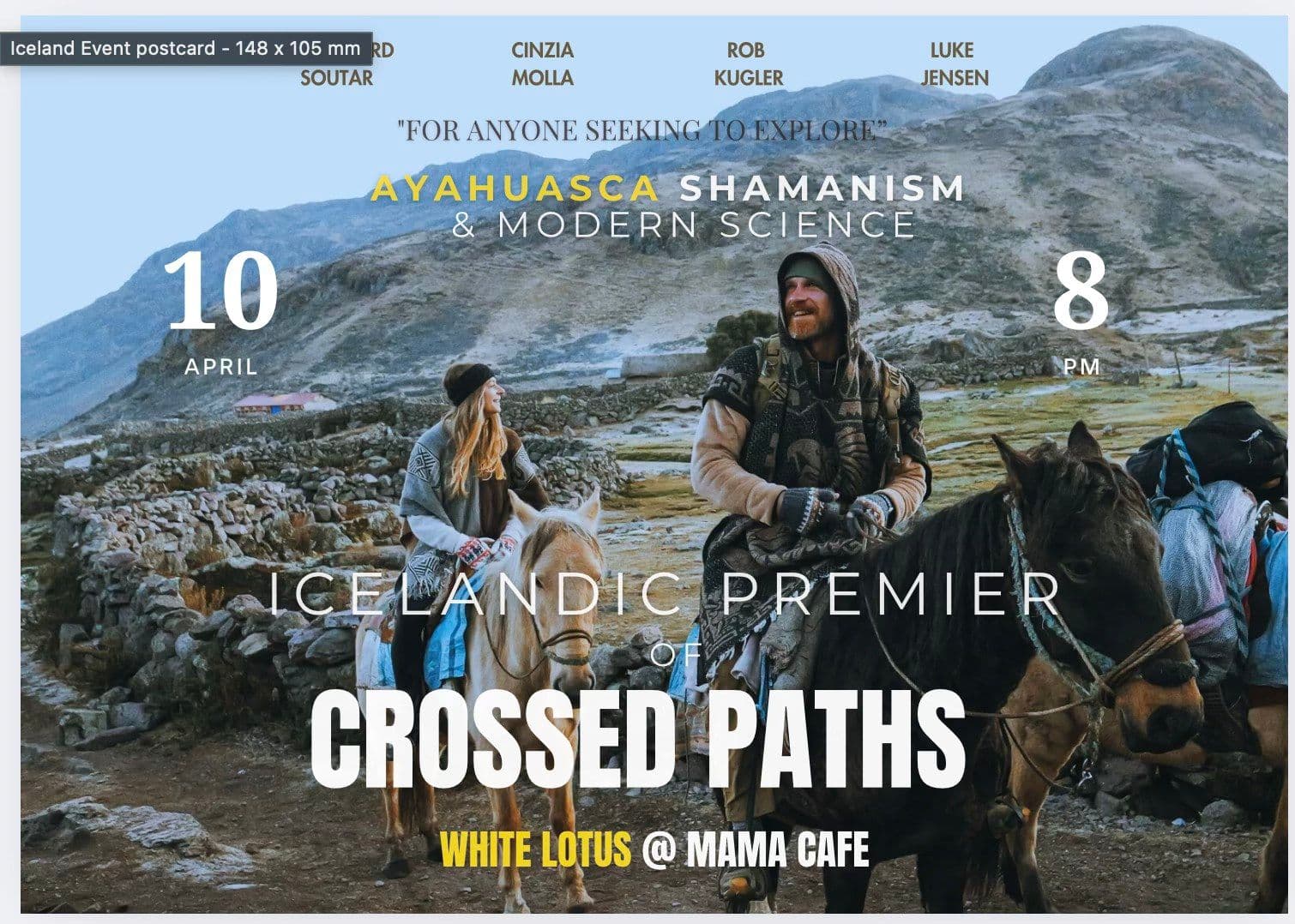 Iceland Documentary Premier - CROSSED PATHS