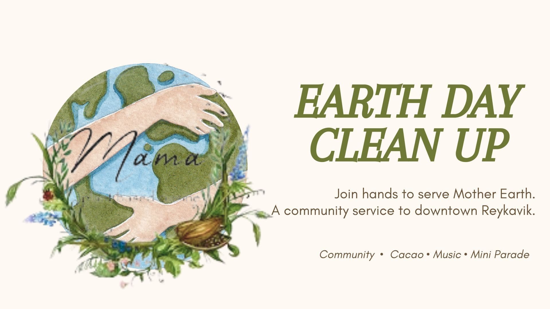 Mama Earth Day Cleanup - Free Event