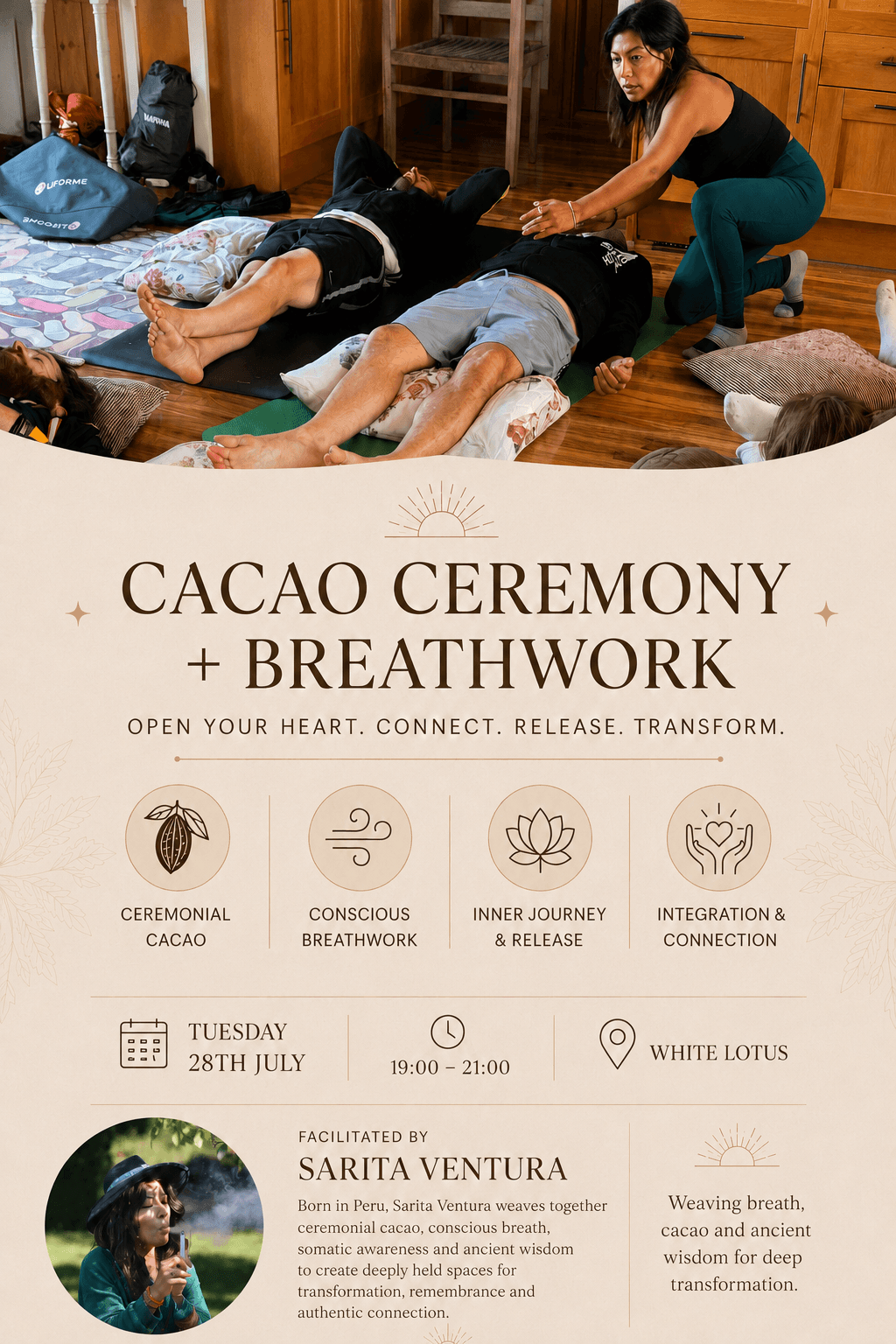 ✨* HeartBreath & Cacao Ceremony* ✨