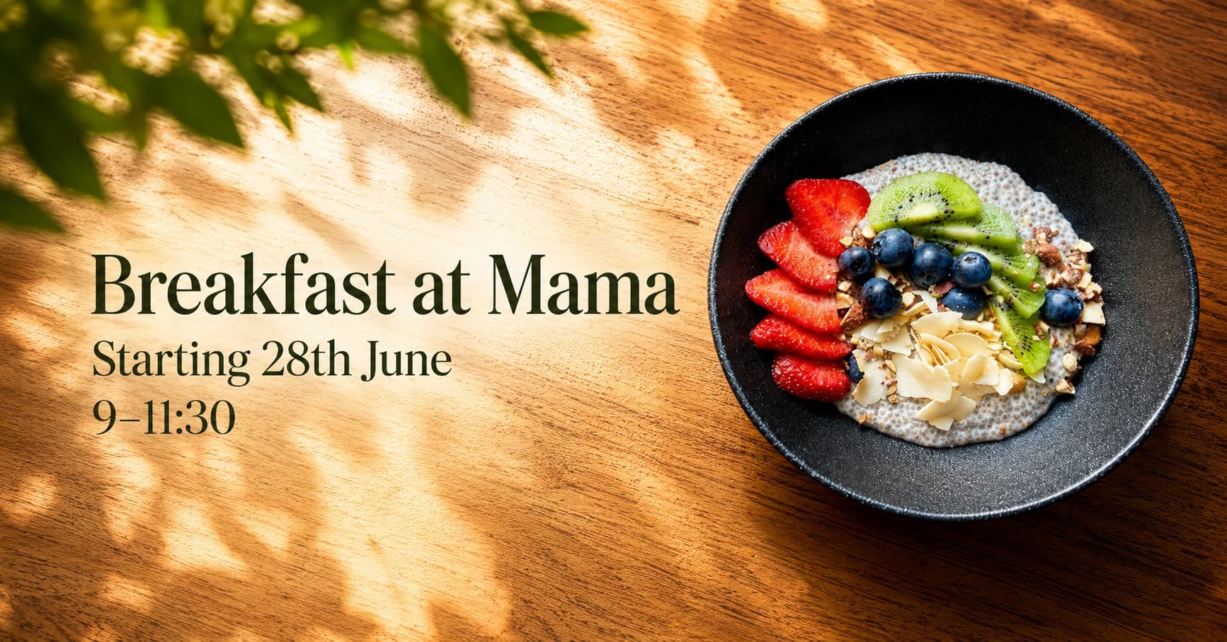 Breakfast at MAMA // Soft lunch
