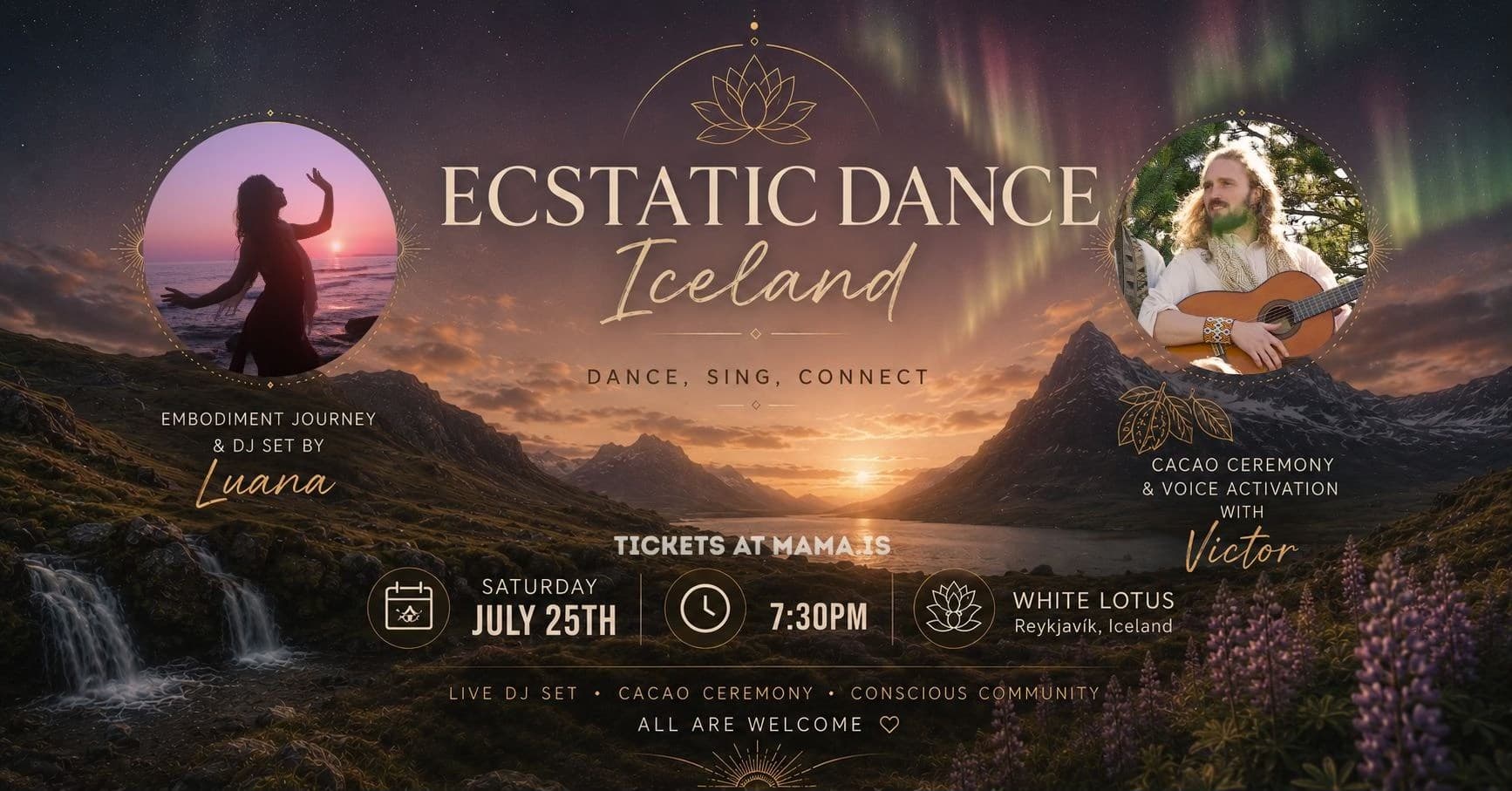 Ecstatic Dance Iceland w/ Luana