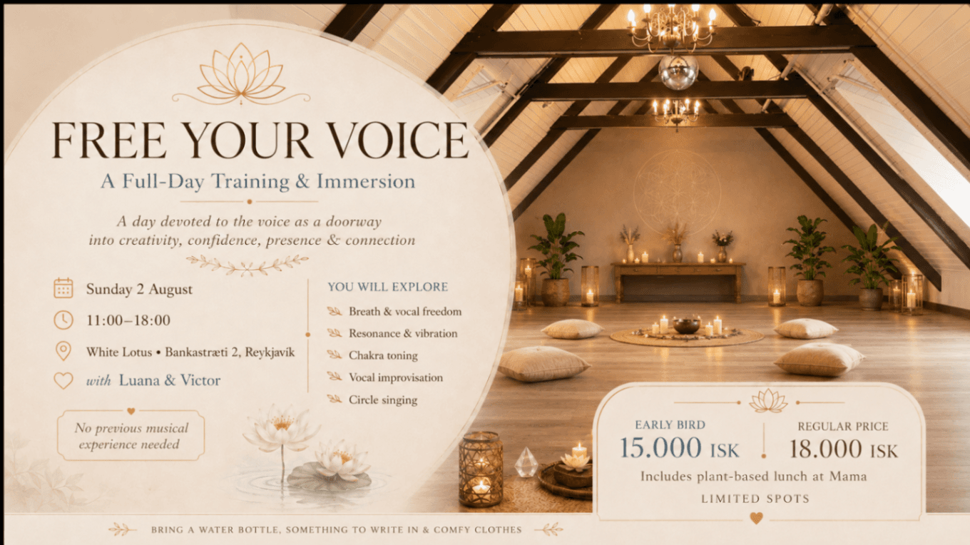 Free Your Voice - Full Day Training & Immersion