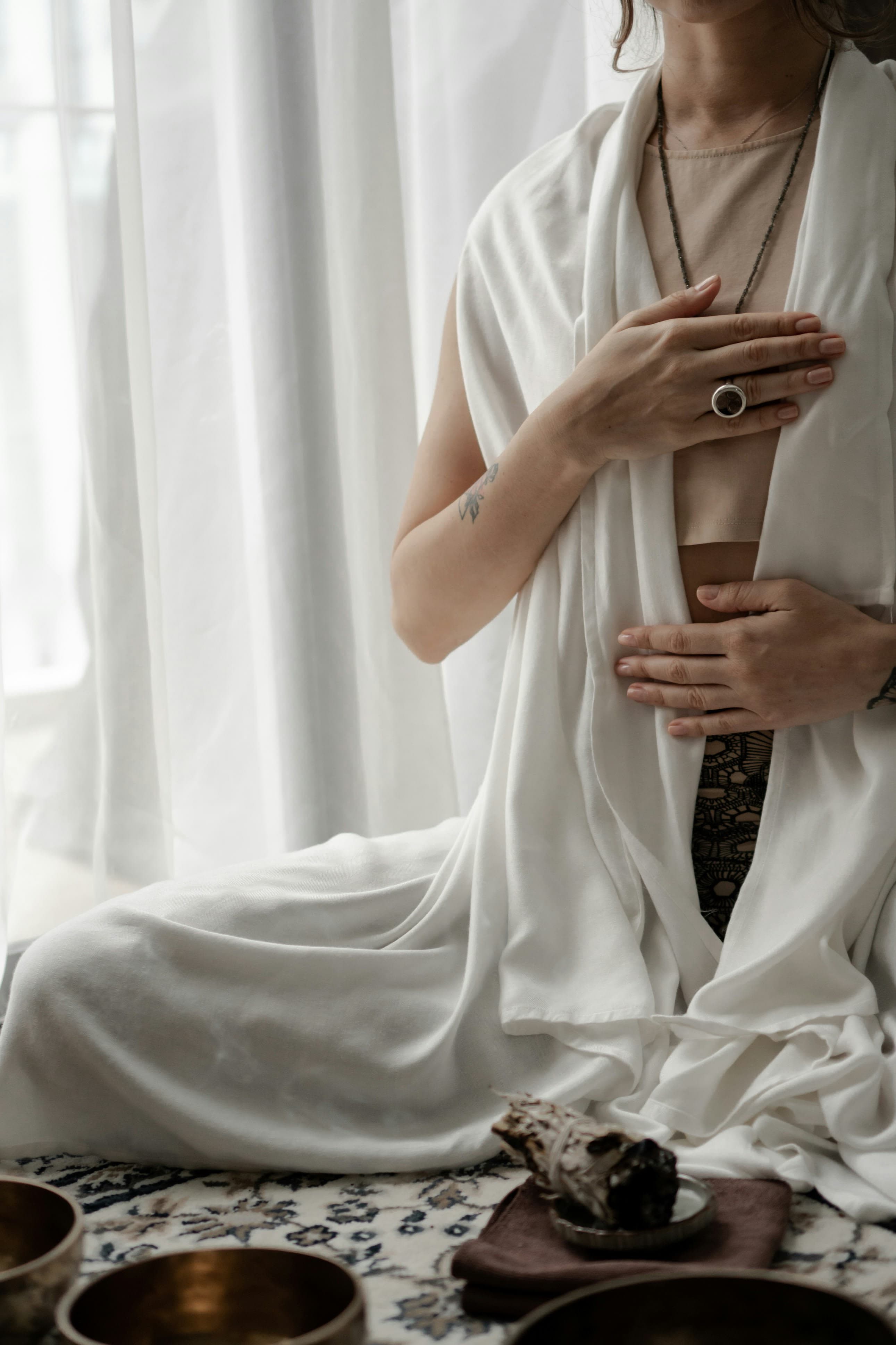 Giving thanks — cacao ceremony