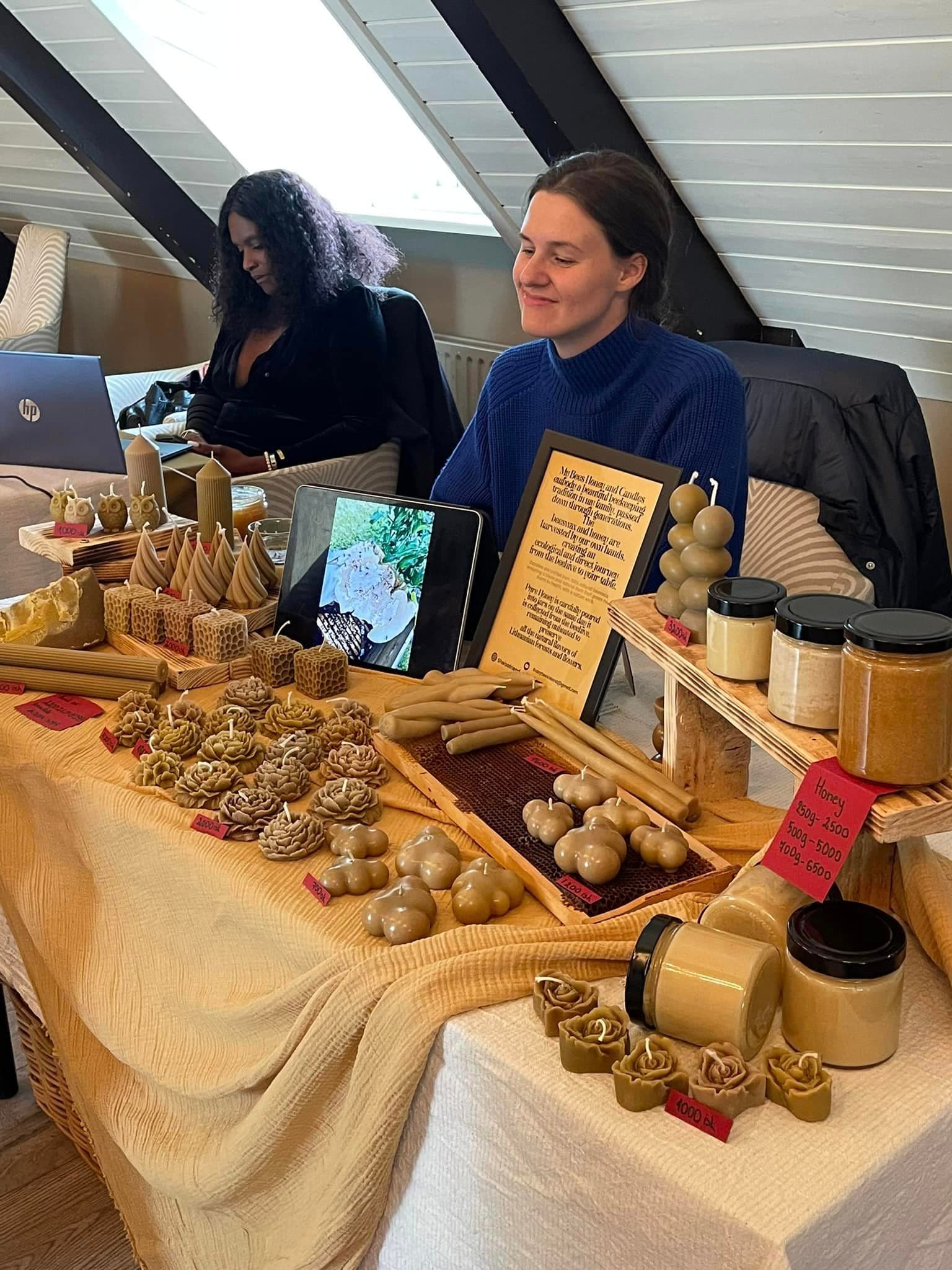 White Lotus weekend market in Reykjavík — vendor space 1